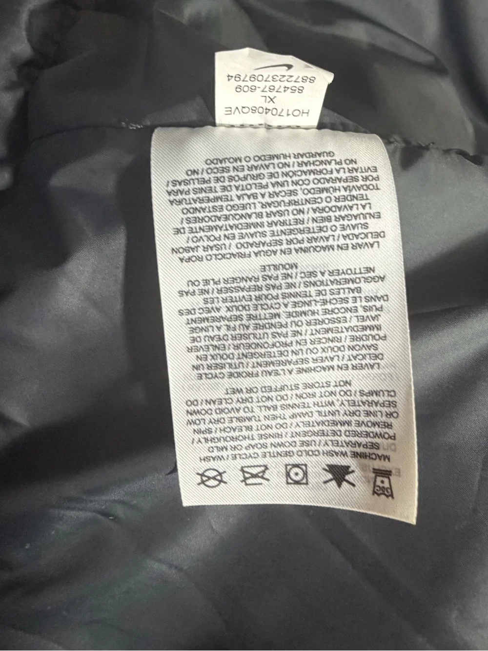 Nike lightweight insulated